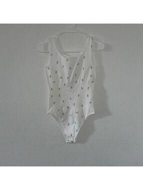 OQQ floral bodysuit